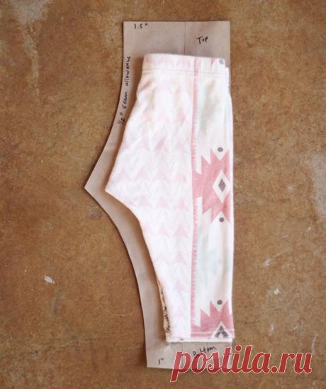 Everything Golden: DIY – Baby Leggings