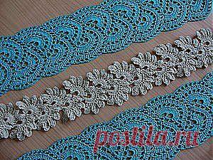 КЛАДОВАЯ РУКОДЕЛИЙ: Ленточное кружево связано крючком