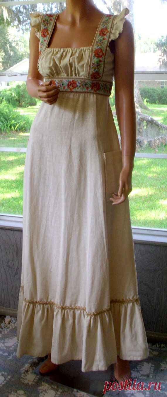 Black Label Gunne Sax Dress "An Unfettered Look at 1969"
