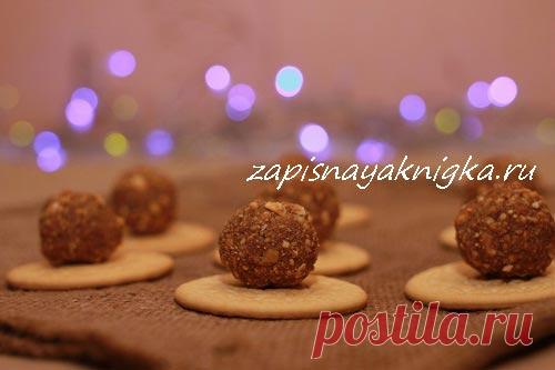 Домашние конфеты из печенья