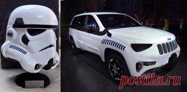 Jeep Grand Cherokee в стиле Star Wars / Только машины