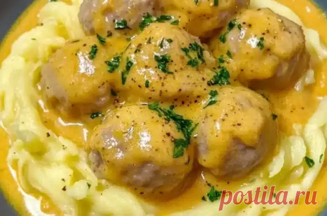 Hackbällchen in cremiger Sauce mit Kartoffelpüree: Ein Unglaublich Ultimatives Rezept - Koch Kabinett