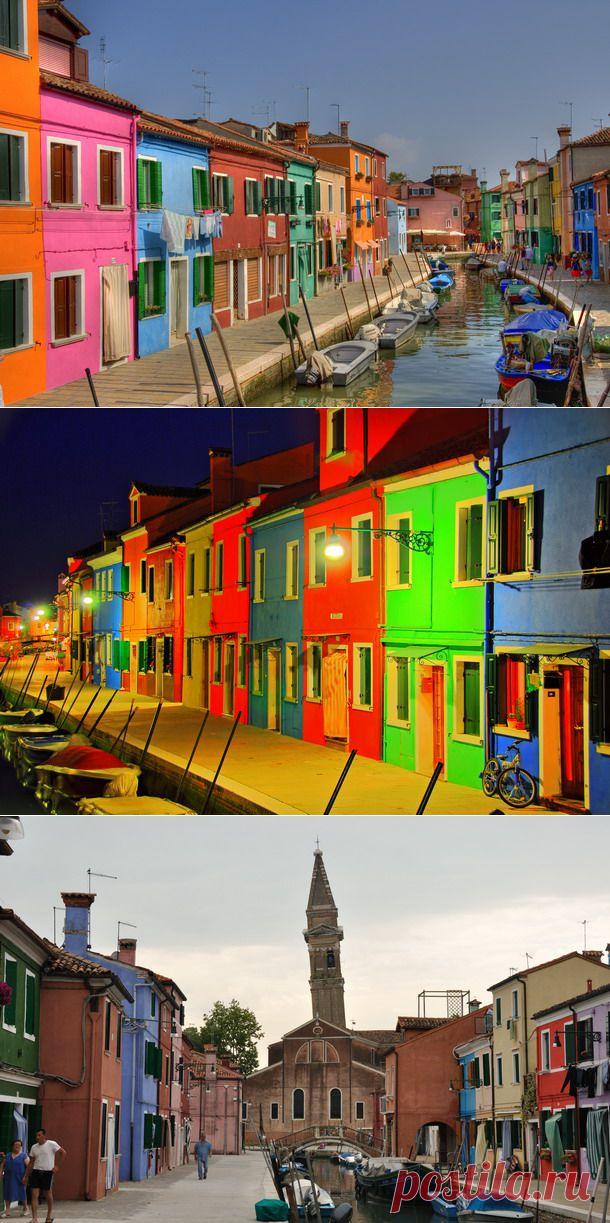 Бурано — разноцветный остров в Венеции