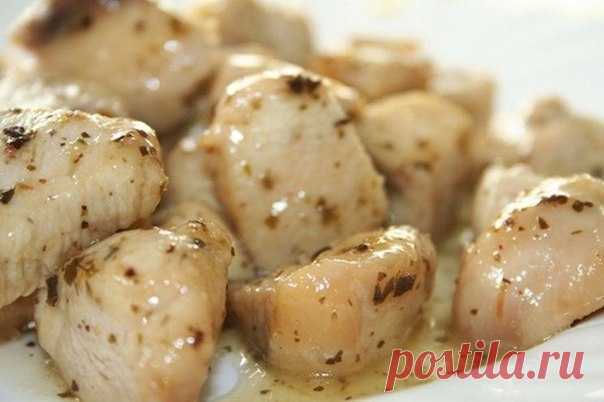 Низкокалорийное куриное филе в медовом маринаде - Счастливые заметки