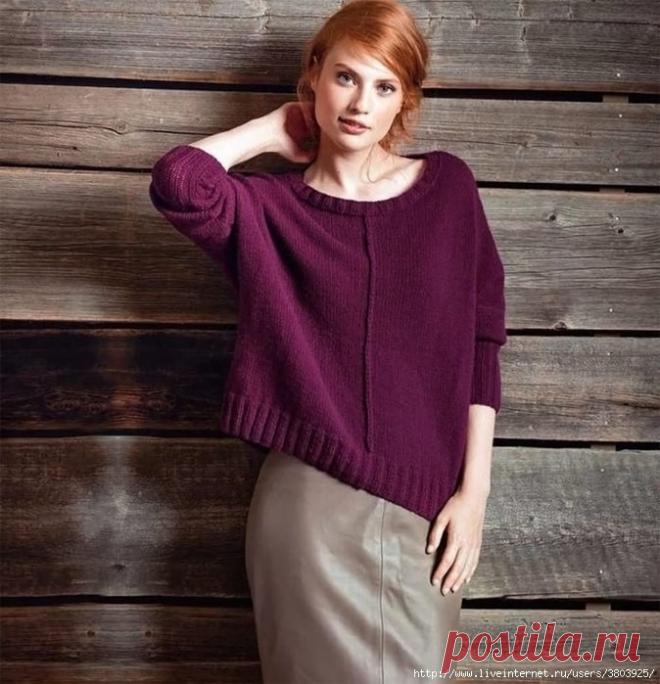 джемпер оверсайз