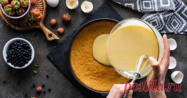 Рецепт итальянского пирога «Бабушкин торт» — Домашняя кулинария