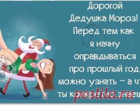Прикольные фразочки в картинках про Наступающий Новый год