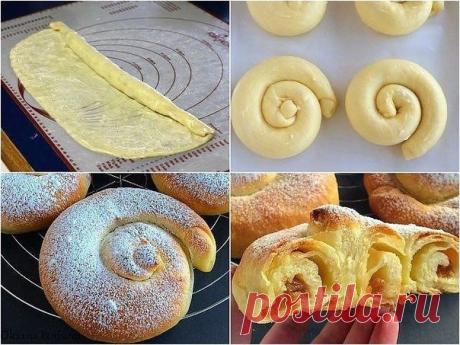 Испанские булочки "Ensaimadas" 

•источник Домашняя Кулинария •
 

 







Испанские булочки "Ensaimadas"Ингредиентыдля теста:Мука — 300 гСухие дрожжи — 1 ч. л.Соль — 1/2 ч. л.Сахар — 1/4 стаканаЯйцо — 1 шт.Растительное масло — 2 …