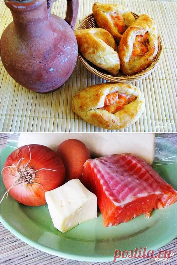 Пирожки с сёмгой.