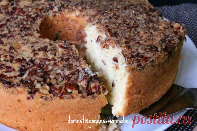 апельсиново-Орехово-пряный фунтовый торт | домашняя богиня подражатель