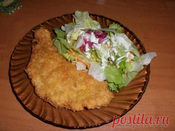 Куриные отбивные в необычной панировке