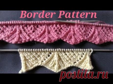 LATEST ZigZag Border Design - YouTube