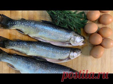 Быстрое приготовление сочного омлета с форелью за 30 минут.Рецепт от Жоржа