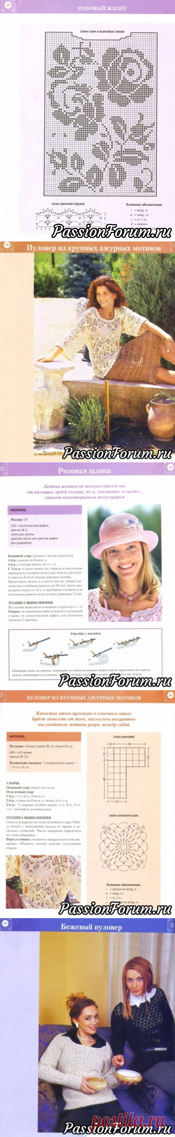 Ажурные модели.