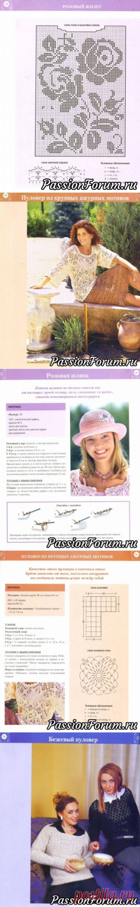 Ажурные модели.