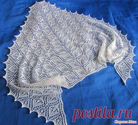 Шаль «Симфония» от Светланы Логиновой | Handmade24