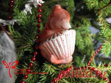 Моя ностальгическая ёлочка - Ярмарка Мастеров - ручная работа, handmade