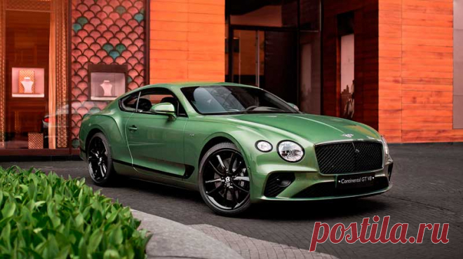 До России добралось купе Bentley Continental GT 2020
