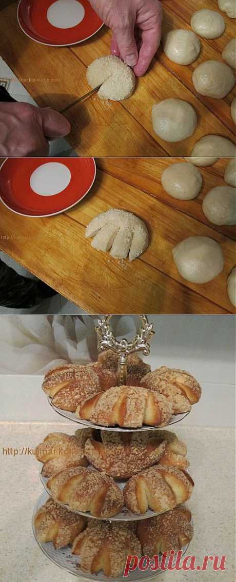 Красивые булочки с крошкой от Сергей Грунина | Кулинария своими руками