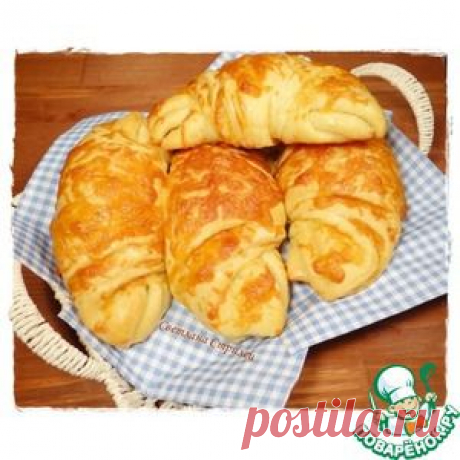 Сырные круассаны