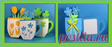 Lembrancinha - caneca de flores | Flickr - Photo Sharing!