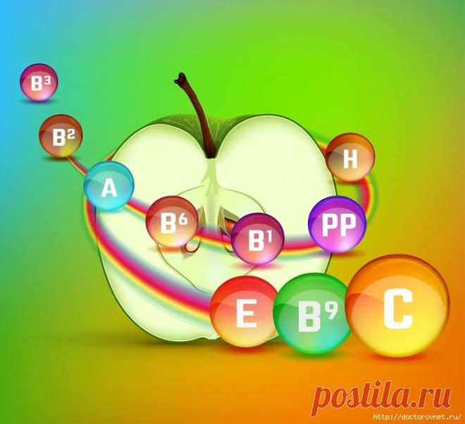 Печеные яблоки нормализуют углеводный обмен