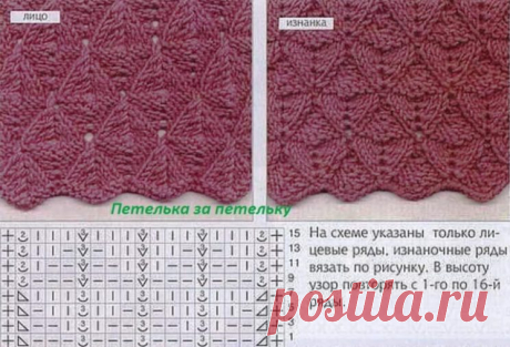 Двусторонние ажурные узоры спицами и крючком для шарфов и палантинов… Нереально красиво! » Sam-Sdelay.RU – Сделай сам!