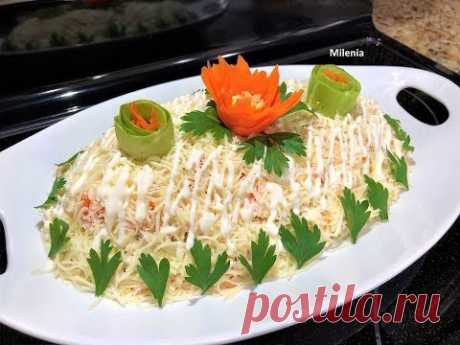 ФРАНЦУЗСКИЙ САЛАТ Всеми Любимый. Просто, Вкусно и Бюджетно.