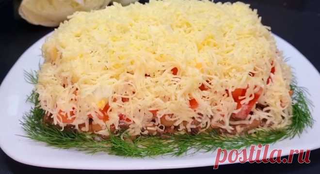 Настоящий мужской восторг - салат 