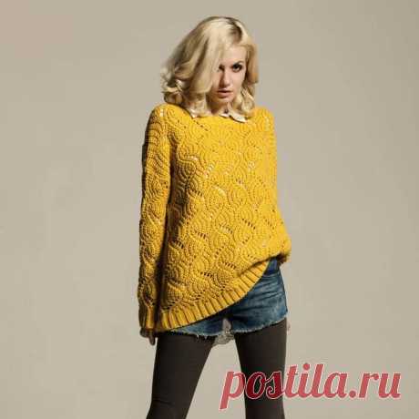 Вязание-спицы-Пуловеры и Джемпера