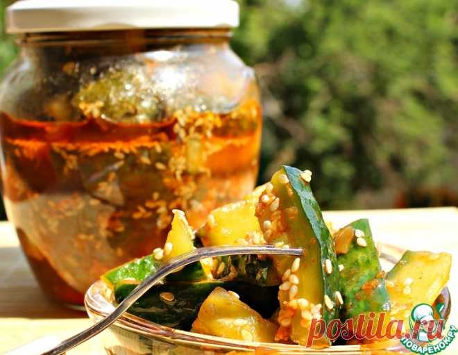 Универсальные острые кисло-сладкие огурцы – кулинарный рецепт