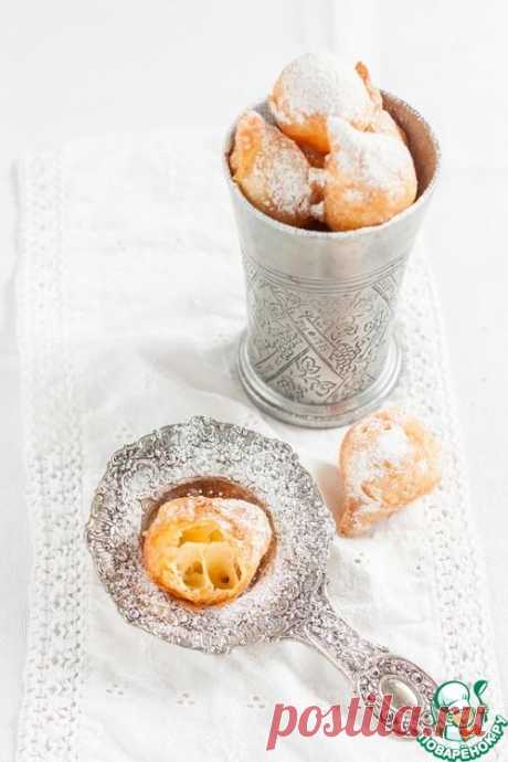 Французские заварные пончики &quot;Пе-де-нонн&quot; - кулинарный рецепт