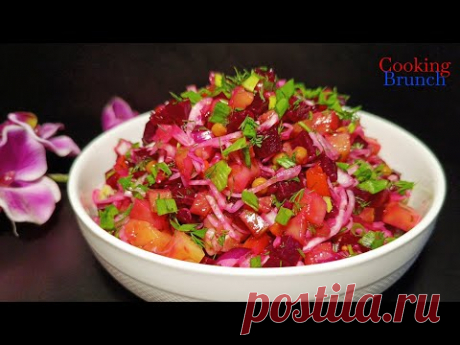 Винегрет. Неожиданно вкусный рецепт! А всё дело, в заправке!