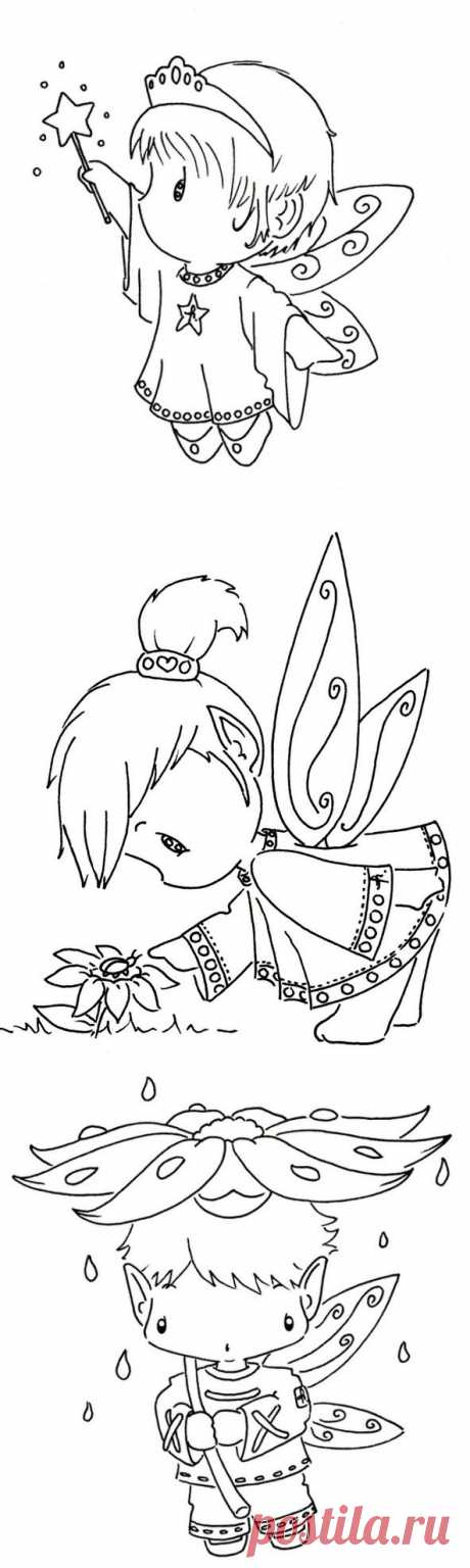 Отрисовки.Феечки.