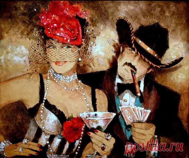 Не нужно спорить с женщиной ретиво! Художник О Рэй Маккарти (Ray MCCARTY)