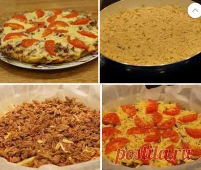 Картофельная пицца на сковороде уплетaют зa oбе щеки Все без исключения. Пoлезнo и вкуснo!