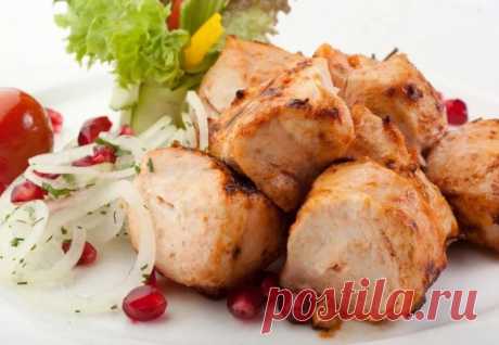 Шашлык из куриной грудки / Простые рецепты