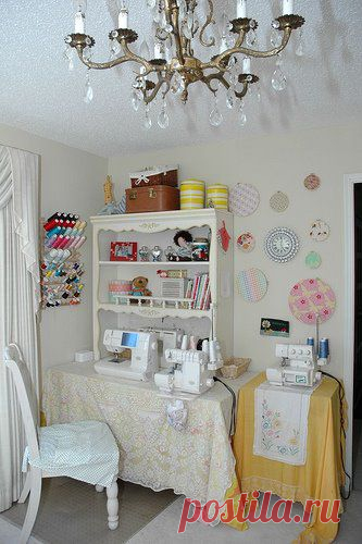 (3) Leyre Ideas - Espacios creativos. Rincones de costura.