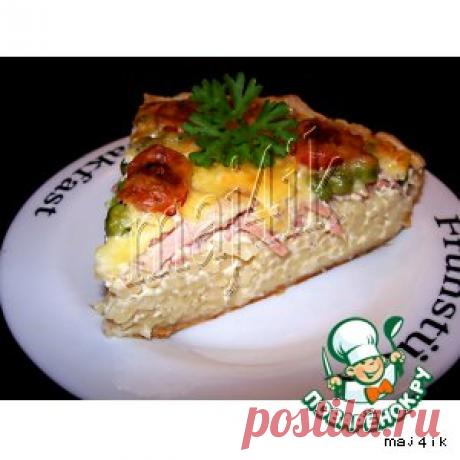 Киш со спагетти - кулинарный рецепт