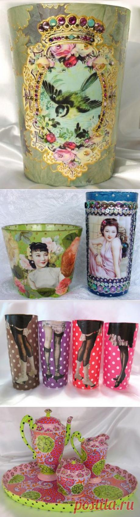 Декор стекла и керамики Nini Violette