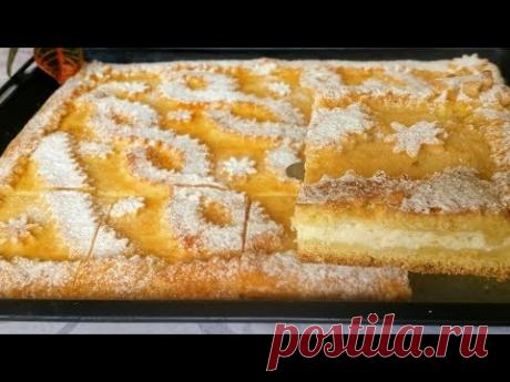 ПОТРЯСАЮЩИЙ Творожный Пирог/ Для большой семьи!!!