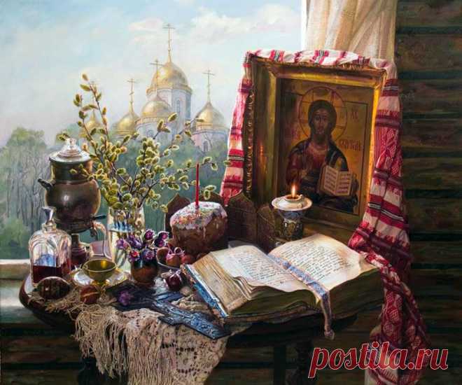 Христос воскрес! - всего два слова, но благодати сколько в них!