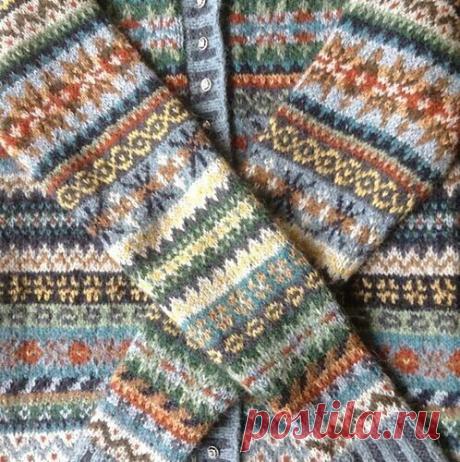 Тайный код в петлях - как два клубка шерсти создают шедевр. Fair Isle: Забудьте о скучных свитерах. | Жанна Рыбкина | Дзен