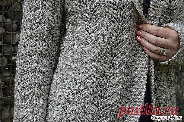 Ажурный кардиган
ниточки у меня не те что хотела... подвело наличие в магазине.. но ничего страшного, как говорится - выкрутимся...
вязать я буду из Ализе 