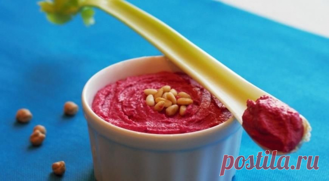 Хумус со свеклой и нутом. Пошаговый рецепт с фото на Gastronom.ru
