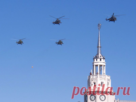 9 Мая в Воронеже. Торжественный парад