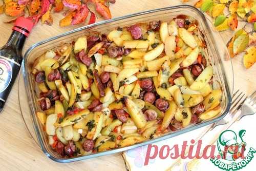 Картофель по-охотничьи в духовке - кулинарный рецепт