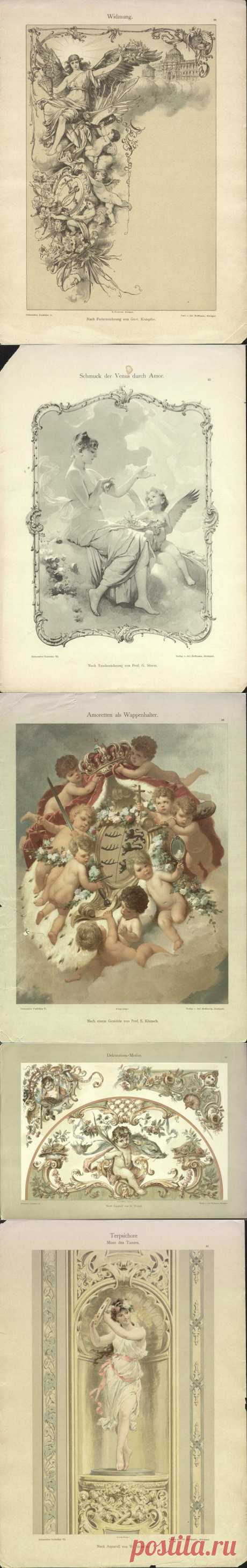 Старинные принты. 1895 год