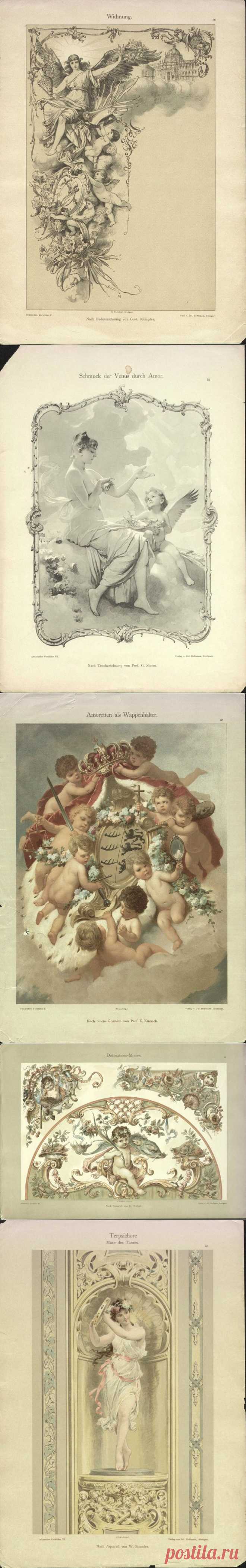 Старинные принты. 1895 год