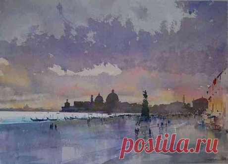 Piet Lap. Прекрасные акварели